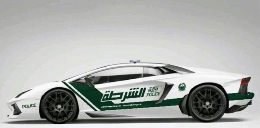  Lamborghini Aventador Dubai Police 2013 года  (фото 3 из 3)